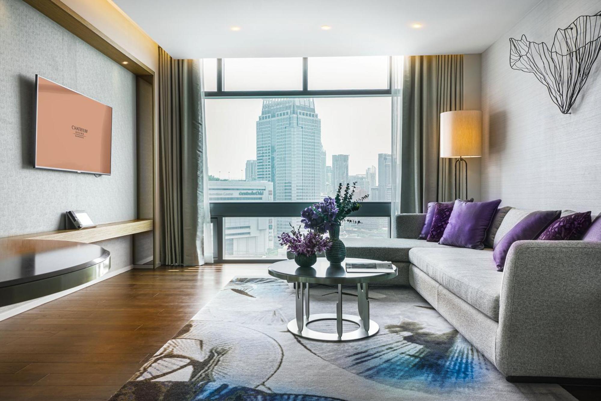Chatrium Grand Bangkok Eksteriør bilde Living room